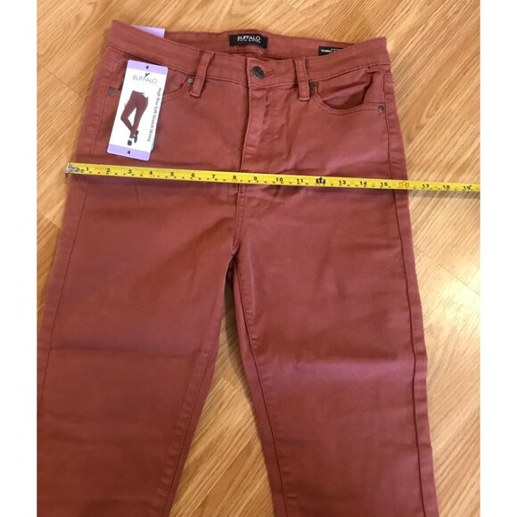 Buffalo David Bitton Pants Jeans Rust Womens 4/29 Hanna High Rise Stretch Skinny - Picture 12 of 13